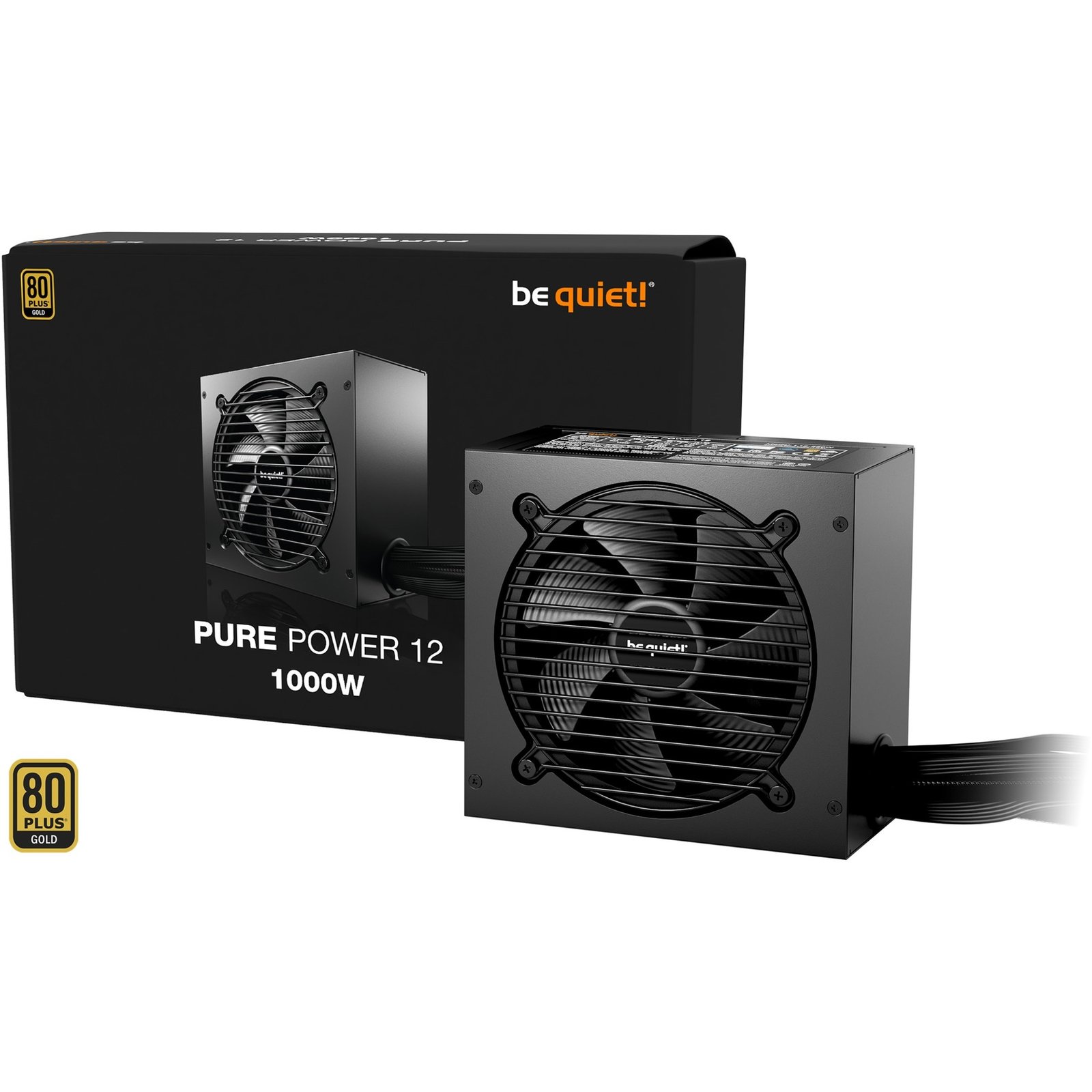 be quiet! Pure Power 12 1000W Negro