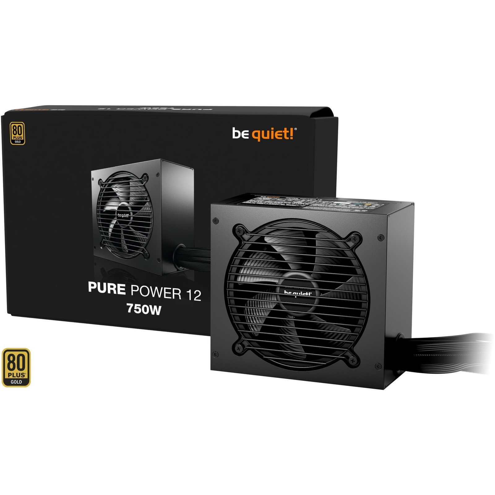 be quiet! Pure Power 12 750W Negro