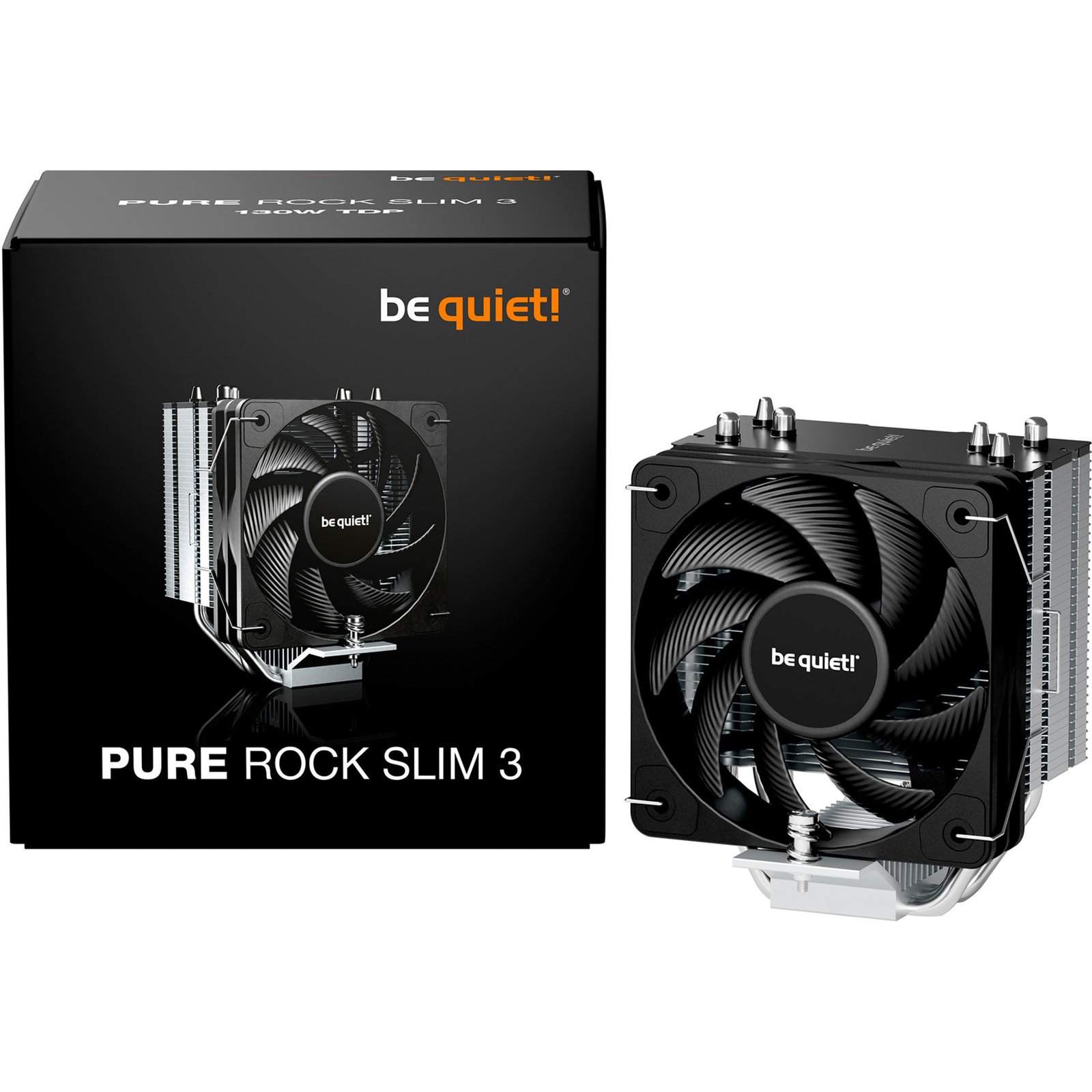 be quiet! Pure Rock Slim 3 Negro