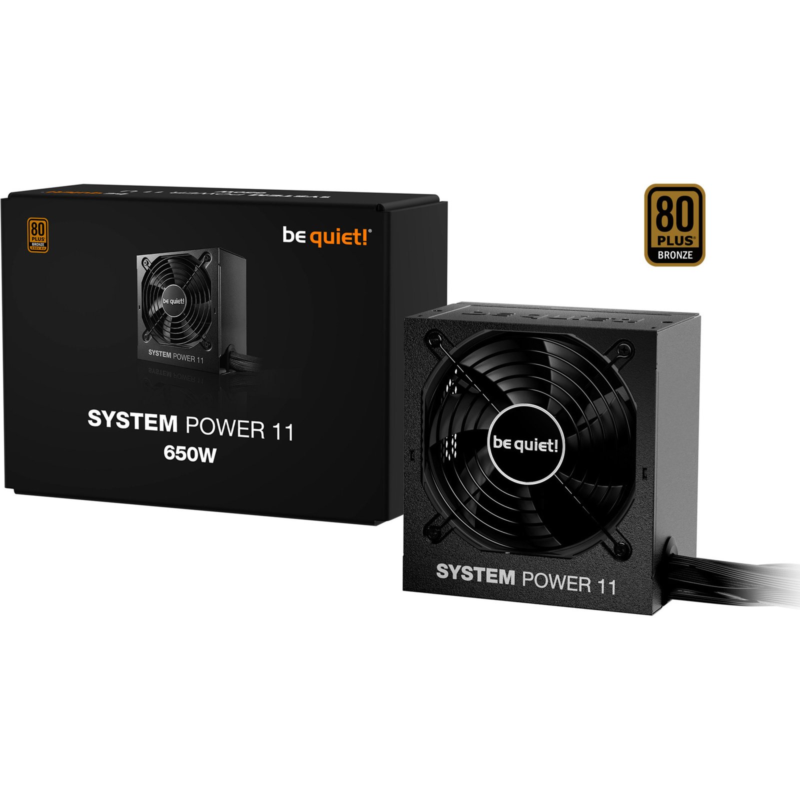 be quiet! System Power 11 650W ATX3.1 Negro