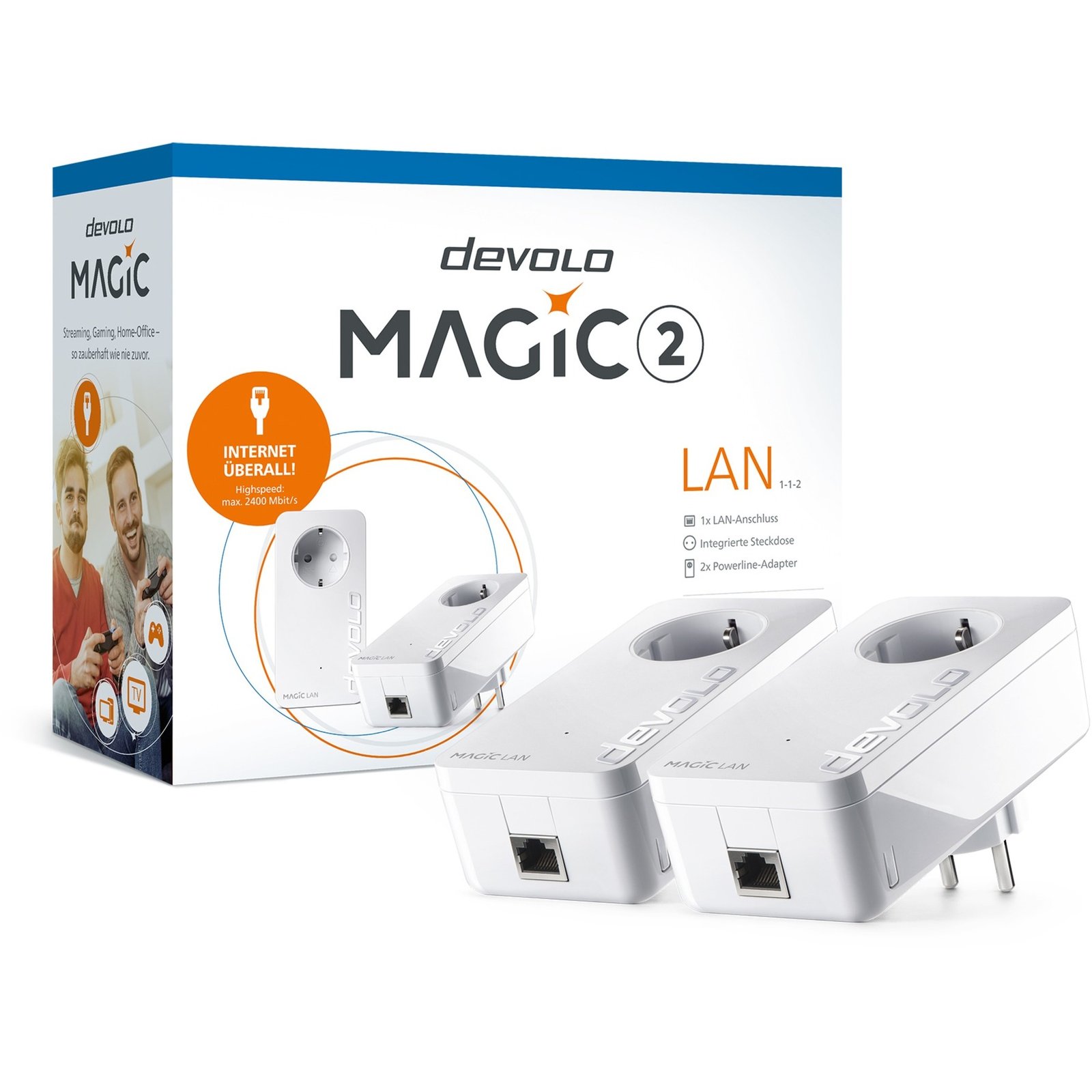 devolo Magic 2 LAN 1-1-2 Starter Kit