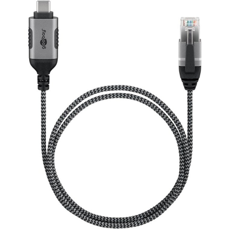 goobay Ethernet-Adapterkabel USB-C 3.2 Gen2 > RJ-45 Negro - Imagen 3