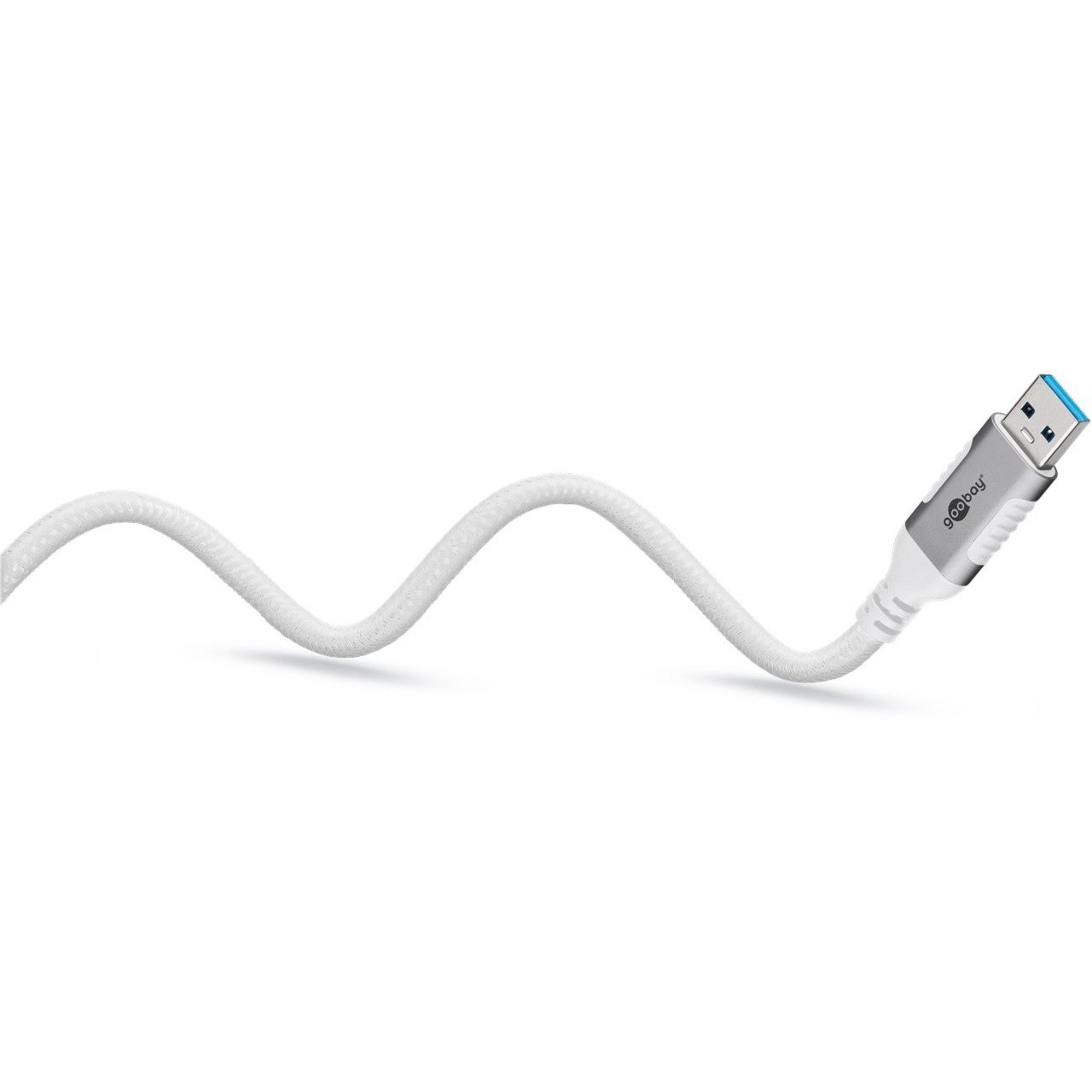 goobay Ethernet-Kabel USB-A 3.2 Gen1 Stecker > RJ-45 Stecker Blanco - Imagen 5