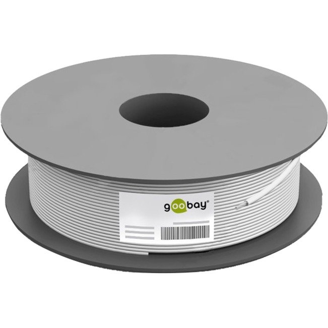 goobay Netzwerkkabel Cat.6 Blanco