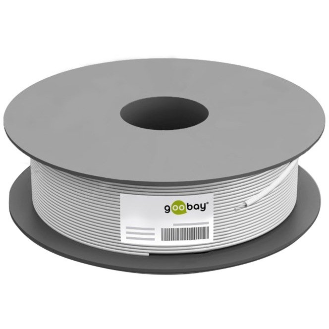 goobay Netzwerkkabel Cat.6 Gris