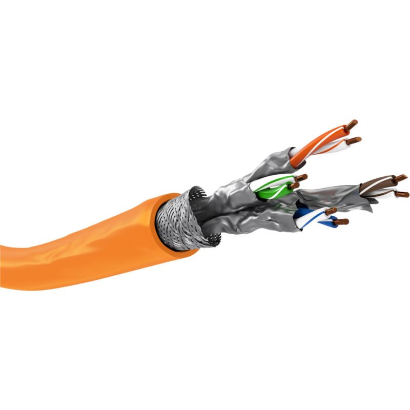 goobay Netzwerkkabel Cat.7a S/FTP (PiMF) Dca Naranja