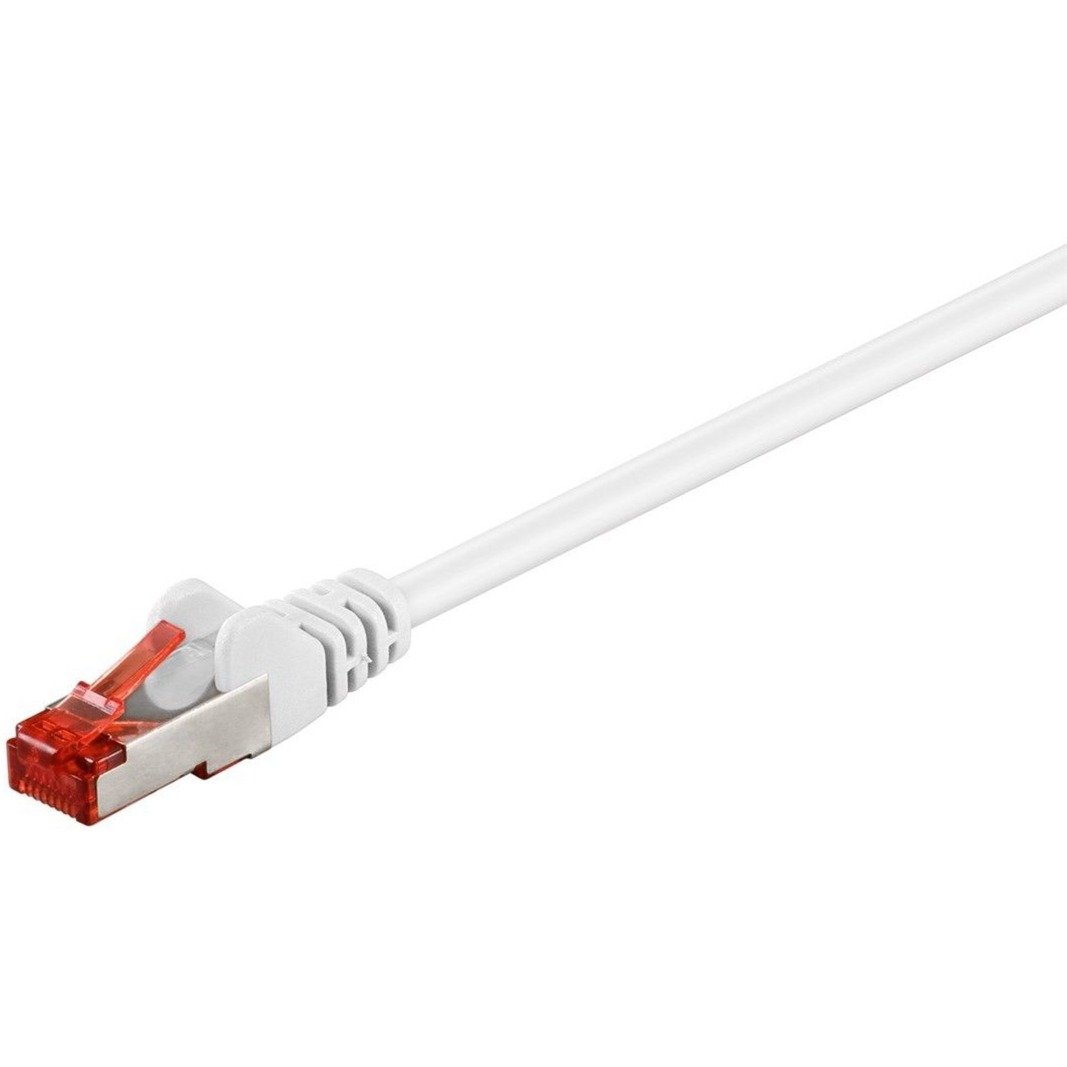 goobay Patchkabel Cat.6 S/FTP (PiMF) Blanco