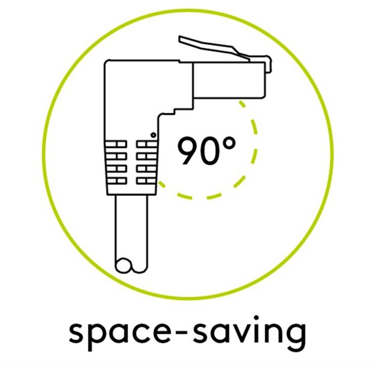 goobay Patchkabel Cat.6a U/UTP Blanco - Imagen 2