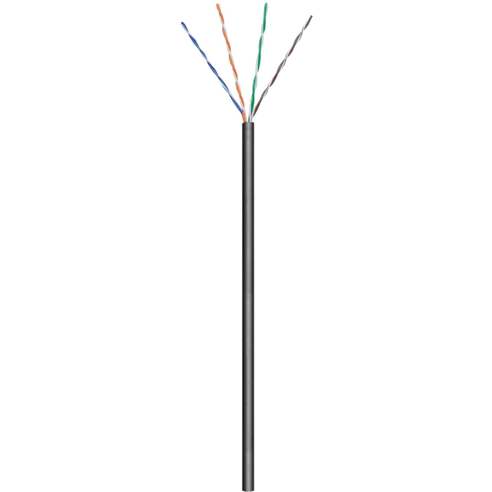 goobay Patchkabel Outdoor Cat.6 U/UTP Negro