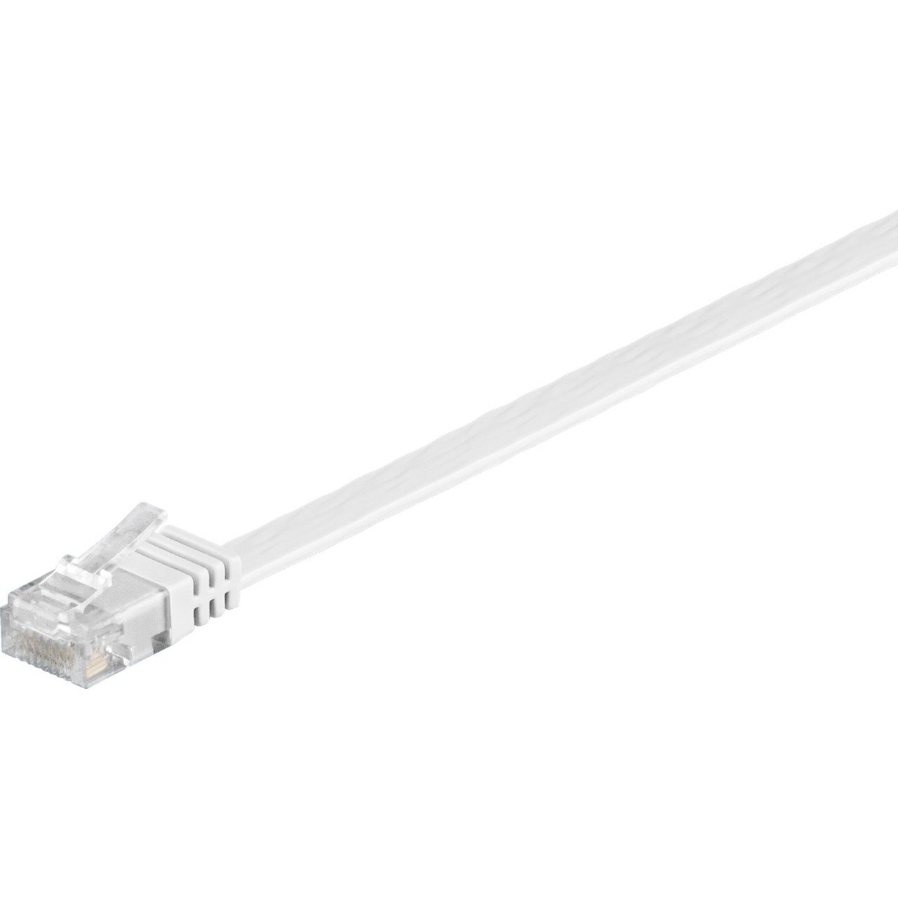goobay Patchkabel RJ45 Stecker > RJ45 Stecker CAT.6 U/UTP Blanco