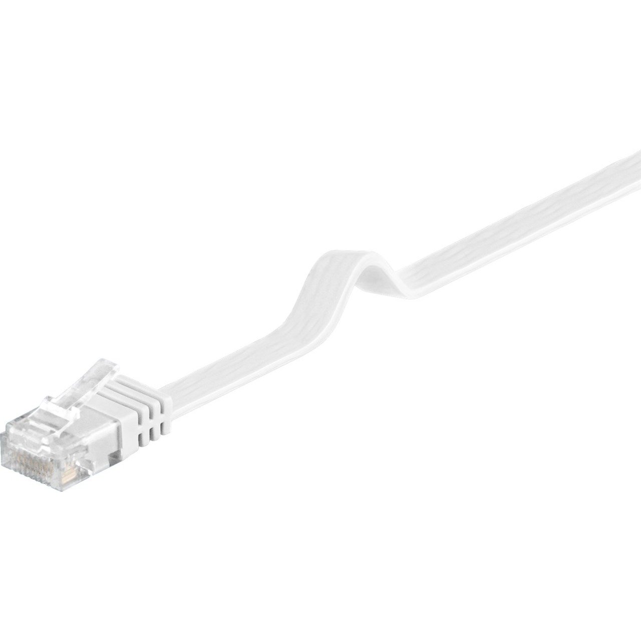 goobay Patchkabel RJ45 Stecker > RJ45 Stecker CAT.6 U/UTP Blanco