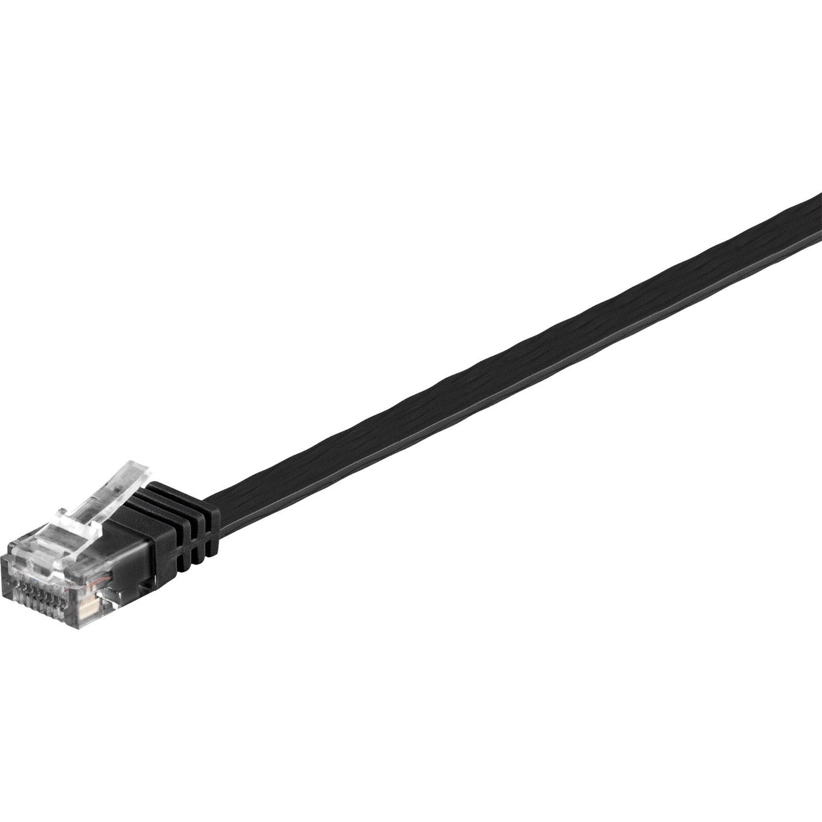 goobay Patchkabel RJ45 Stecker > RJ45 Stecker CAT.6 U/UTP Negro