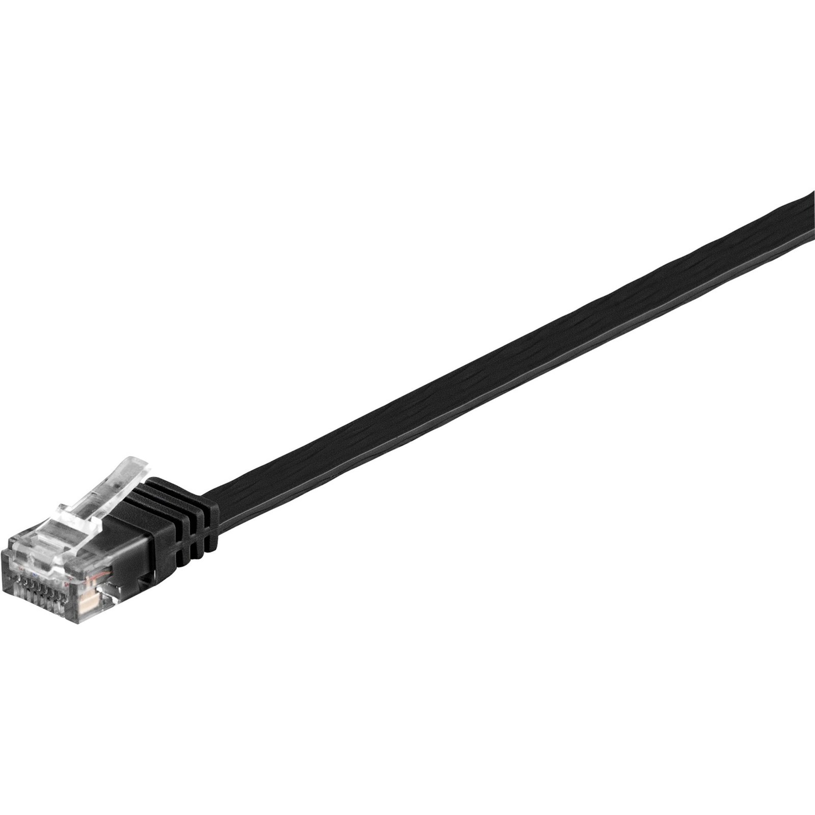 goobay Patchkabel RJ45 Stecker > RJ45 Stecker CAT.6 U/UTP Negro