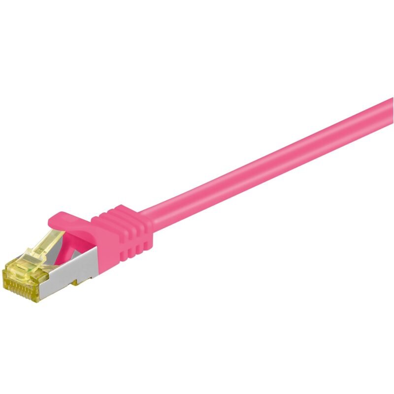 goobay Patchkabel RJ-45 SFTP Rosa