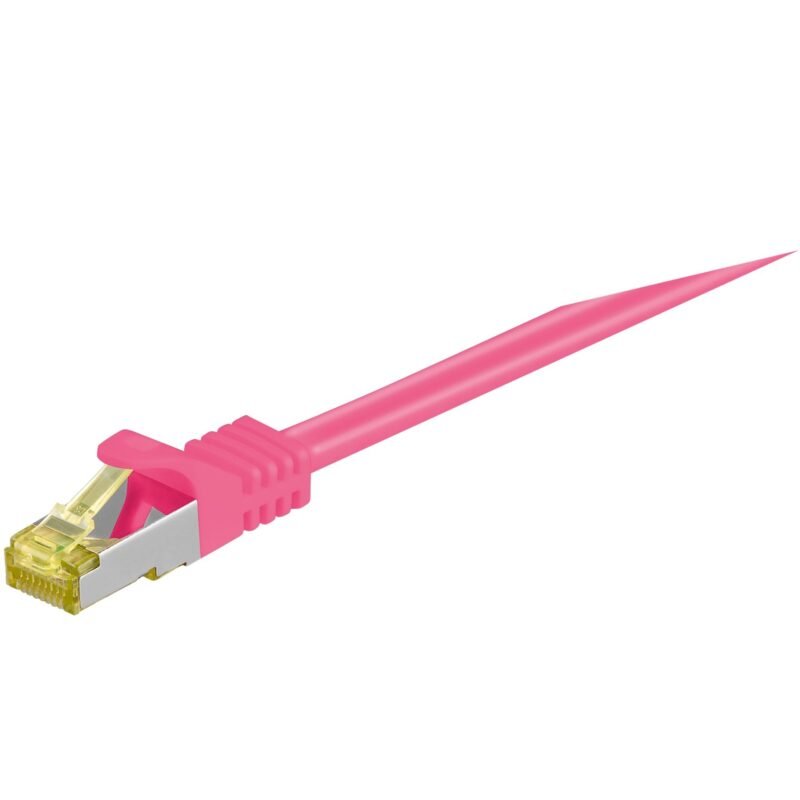 goobay Patchkabel RJ-45 SFTP Rosa