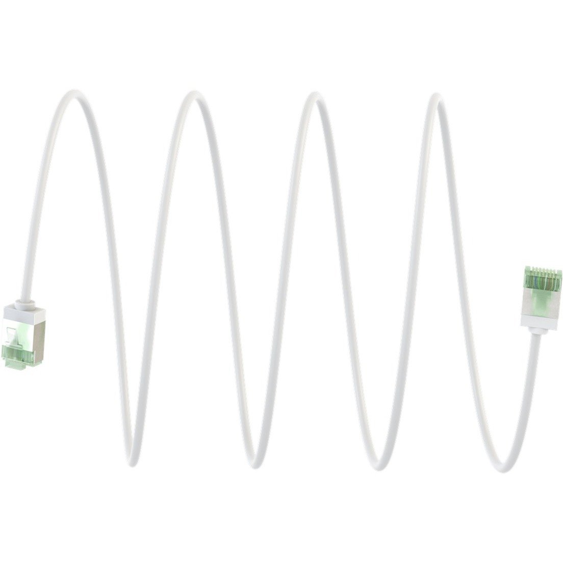 goobay Ultraflexibles Cat.8.1 Patchkabel slim Blanco - Imagen 4
