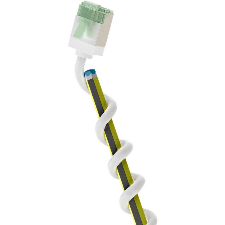 goobay Ultraflexibles Cat.8.1 Patchkabel slim Blanco - Imagen 5