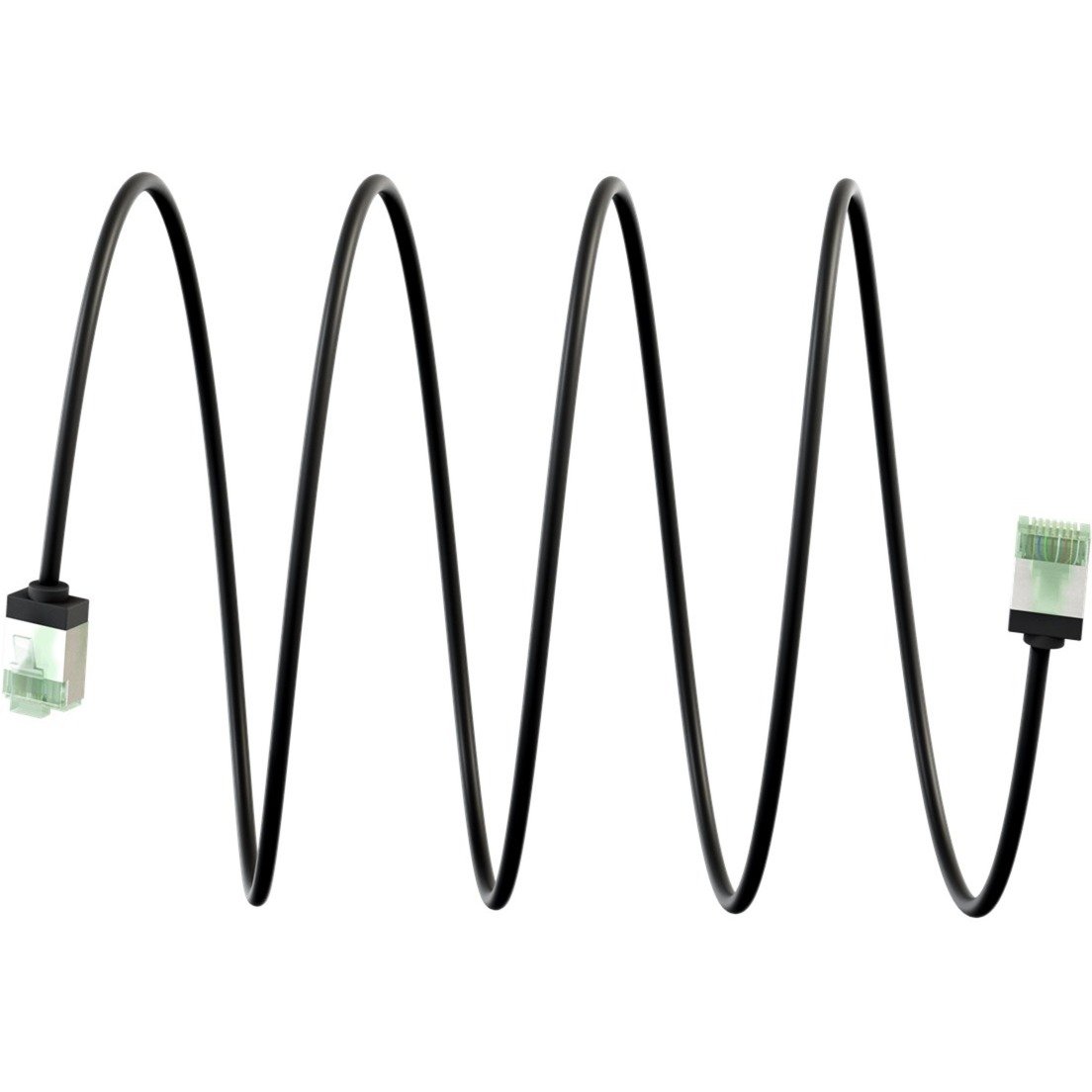 goobay Ultraflexibles Cat.8.1 Patchkabel slim Negro - Imagen 3