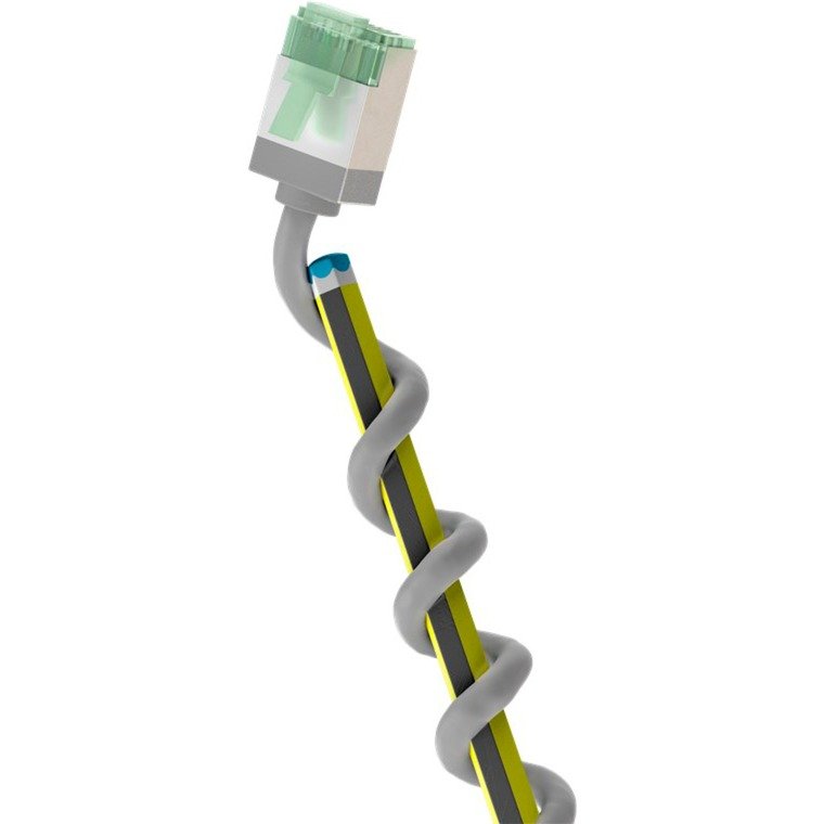 goobay Ultraflexibles Cat.8.1 Patchkabel slim Gris - Imagen 5