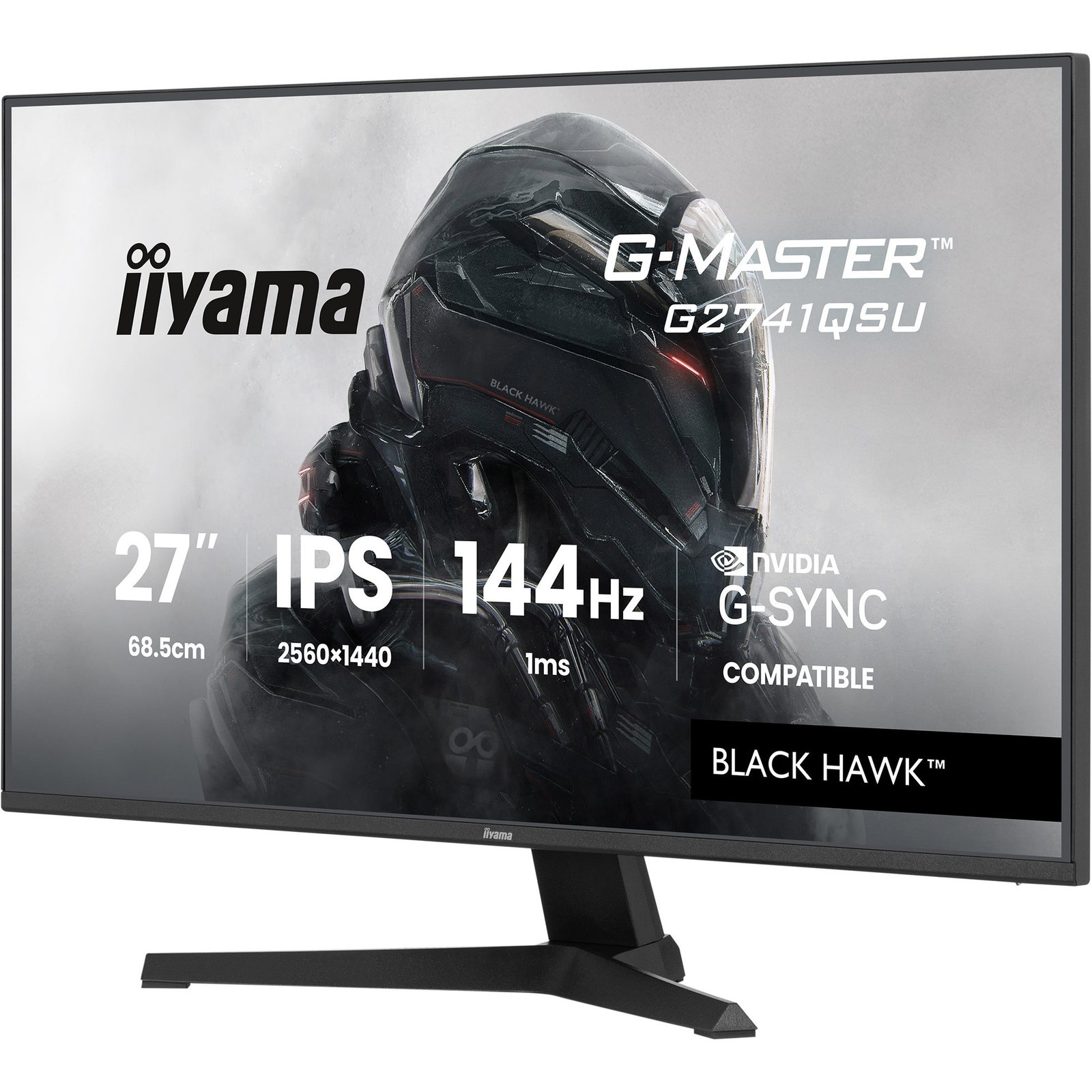 iiyama G-Master G2741QSU-B1 Black Hawk Negro - Imagen 3
