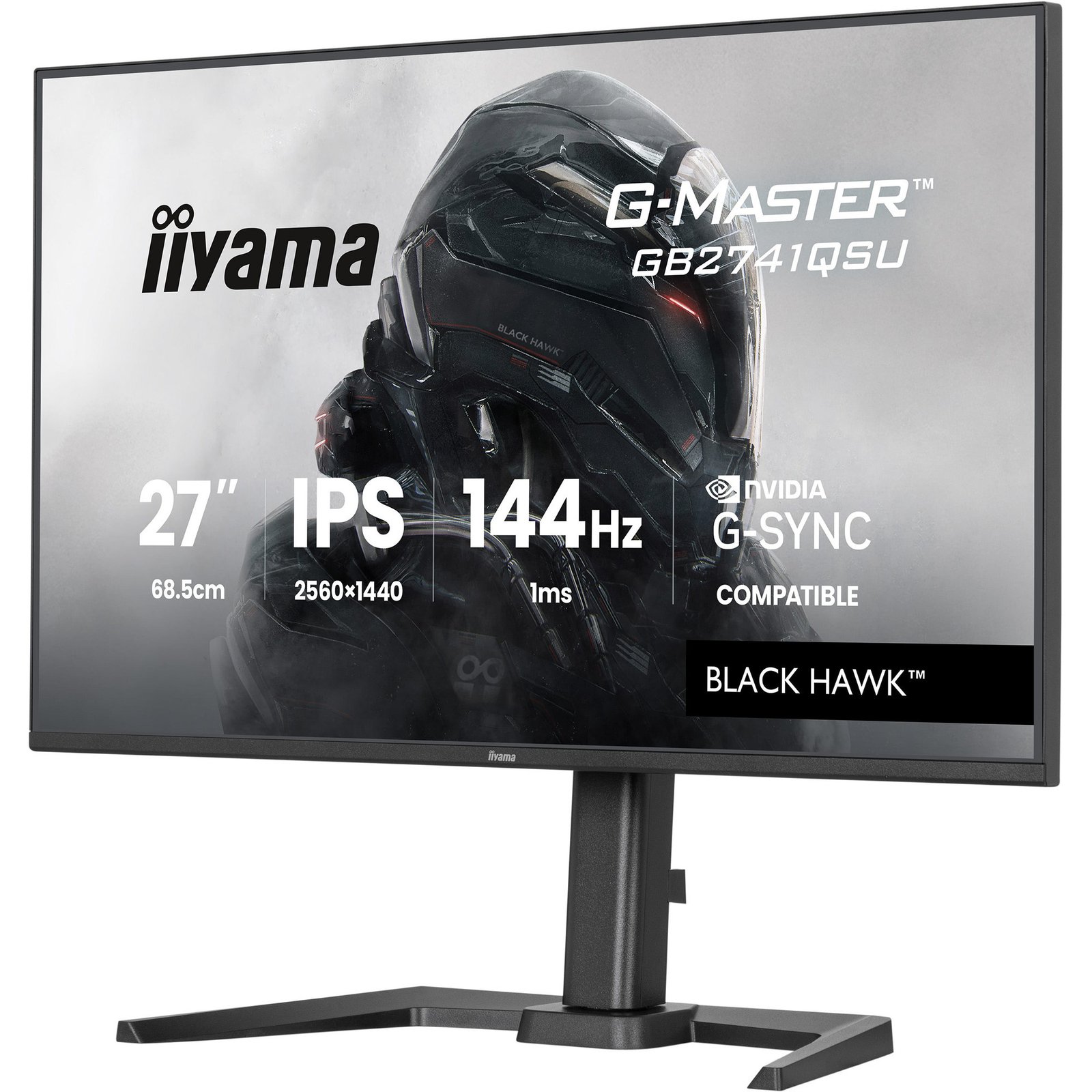 iiyama G-Master GB2741QSU-B1 Black Hawk Negro - Imagen 4