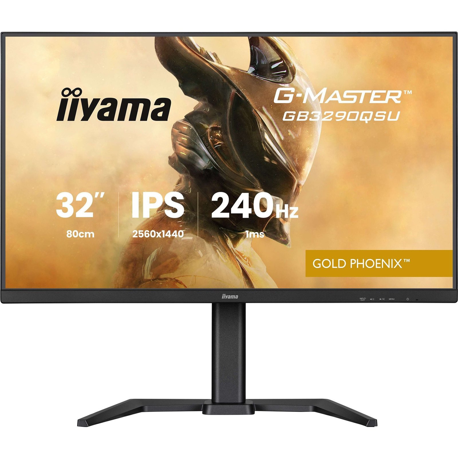 iiyama G-Master GB3290QSU-B1 Gold-Phoenix Negro - Imagen 2
