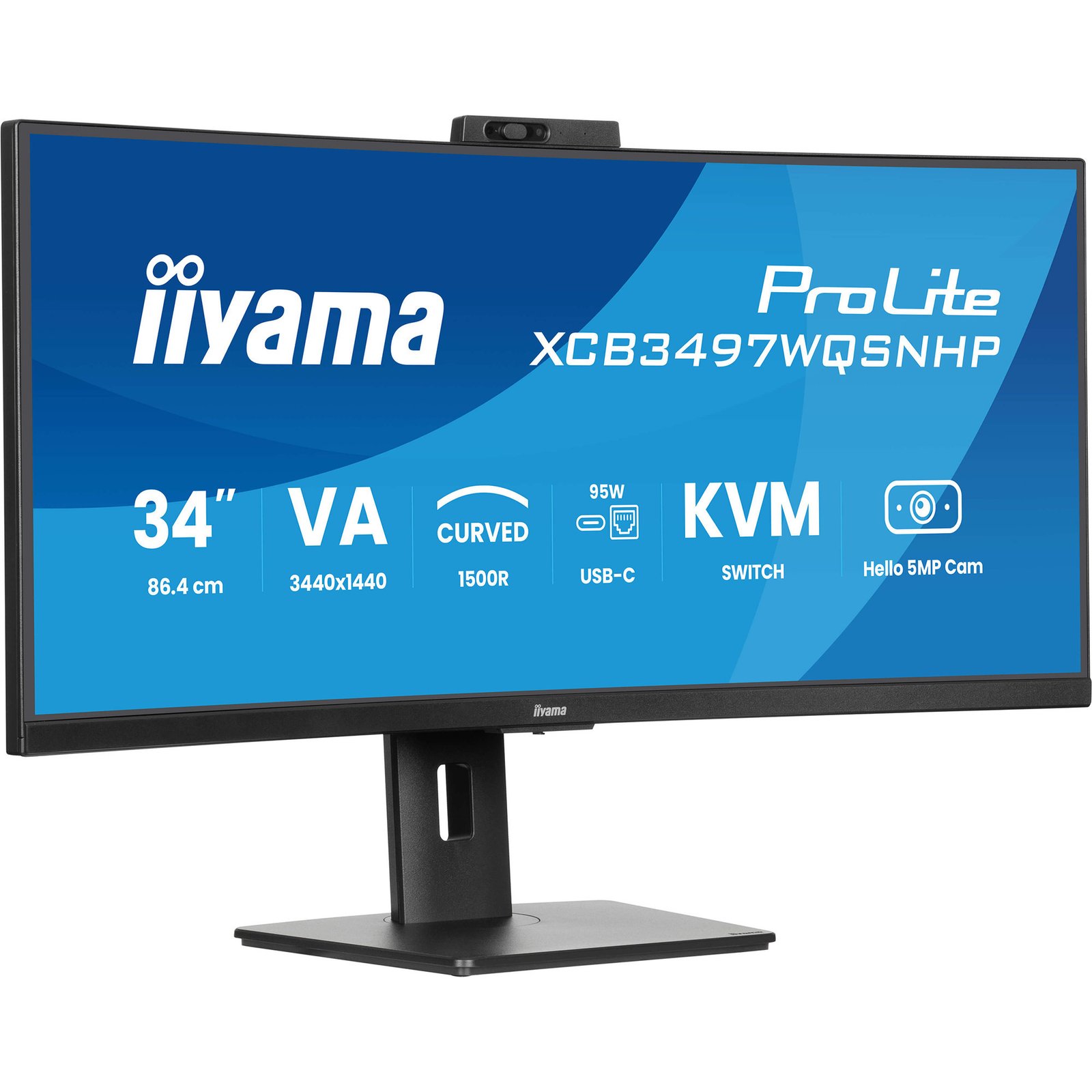 iiyama ProLite XCB3497WQSNPH-B1 Negro