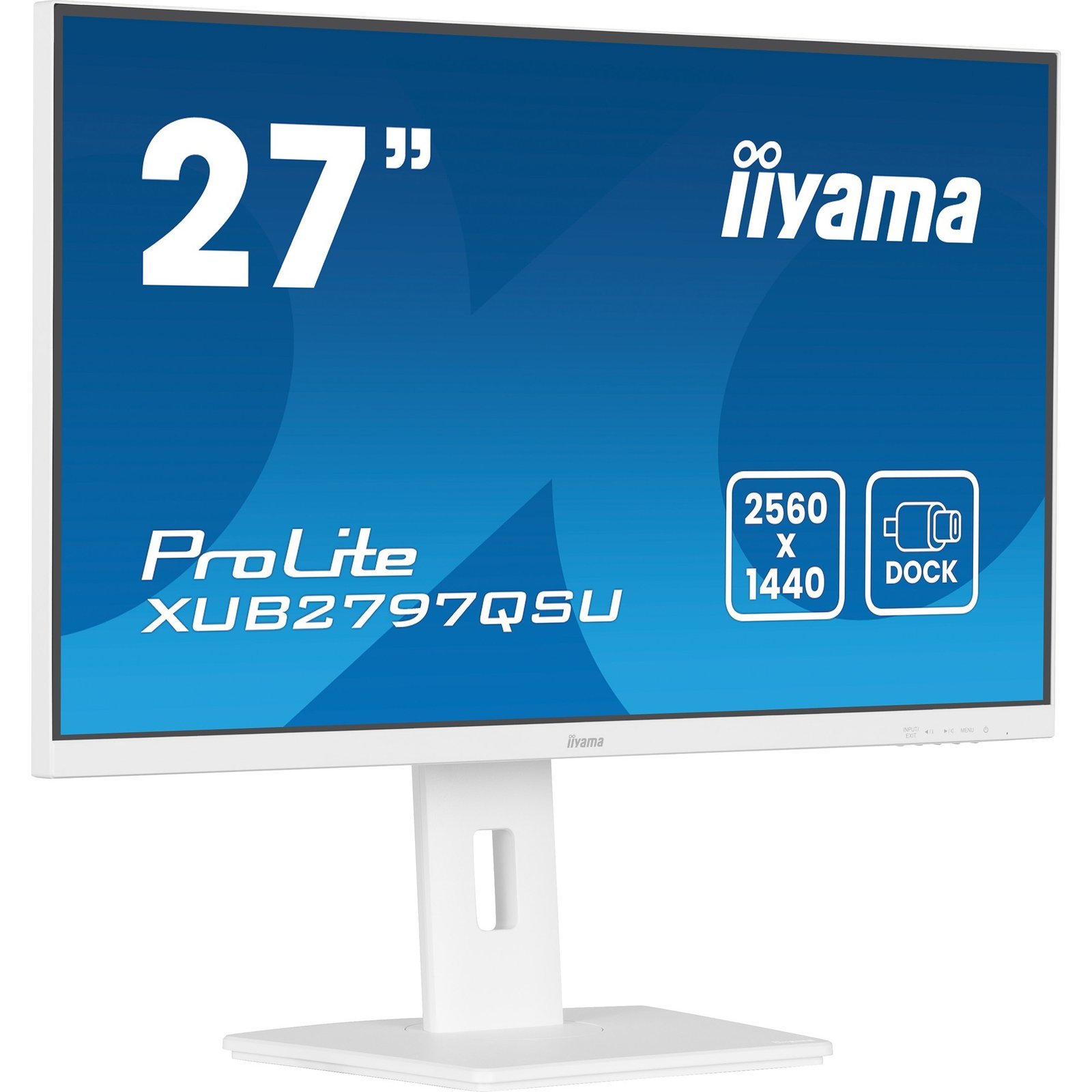iiyama ProLite XUB2797QSU-W2 Blanco - Imagen 2