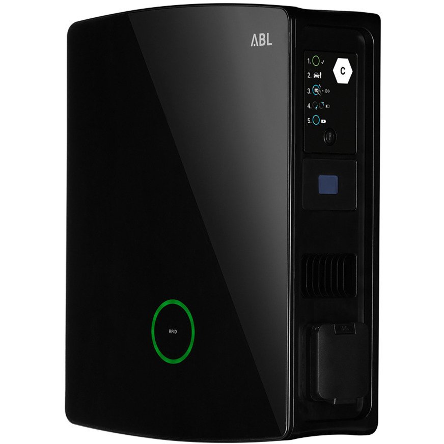 ABL E-Mobility Wallbox eM4 Twin Negro - Imagen 3