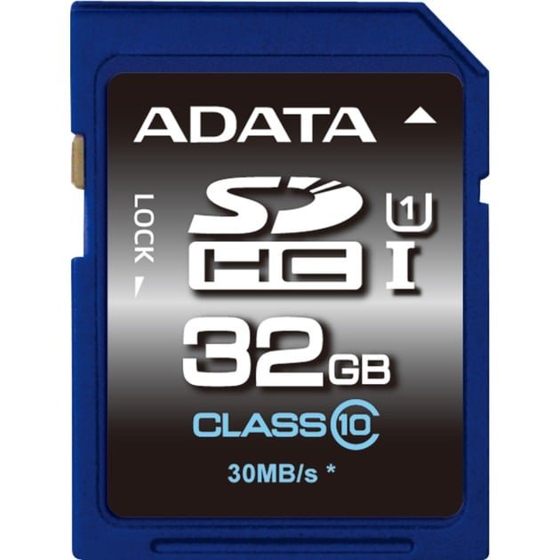 ADATA Secure Digital SDHC Card UHS-I, 32 GB