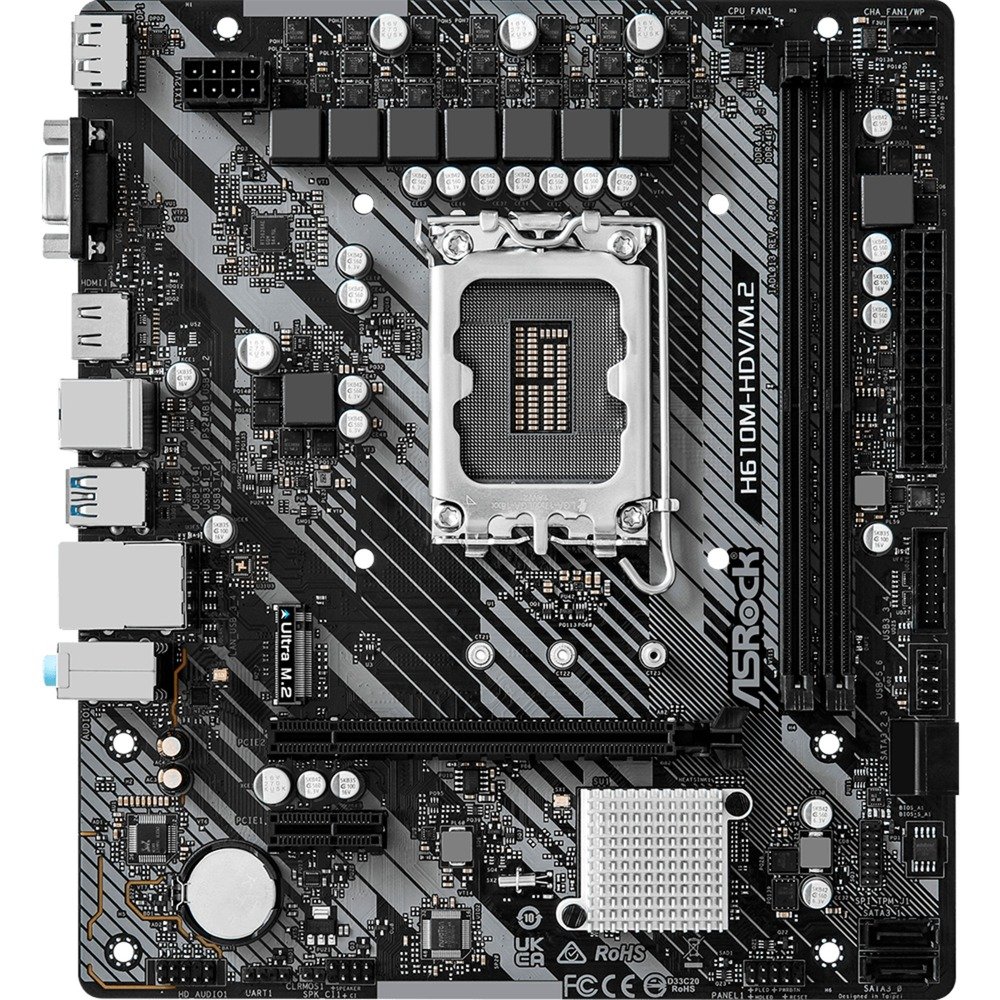 ASRock H610M-HDV/M.2 R2.0 - Imagen 2