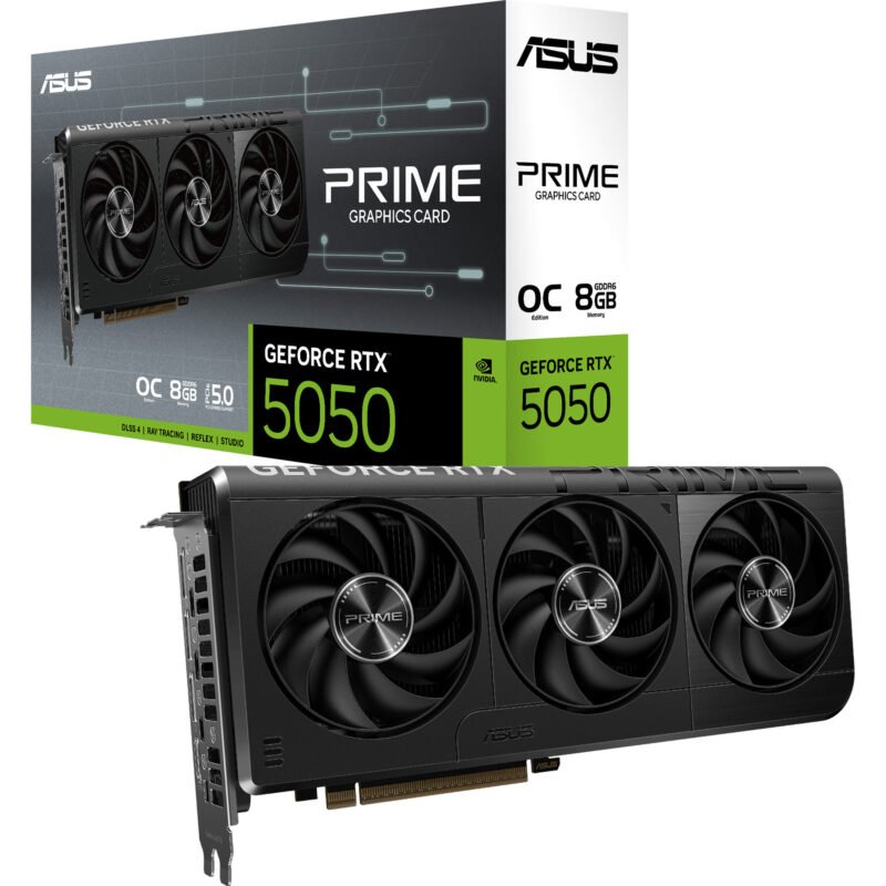 ASUS GeForce RTX 5050 PRIME OC, 8 GB