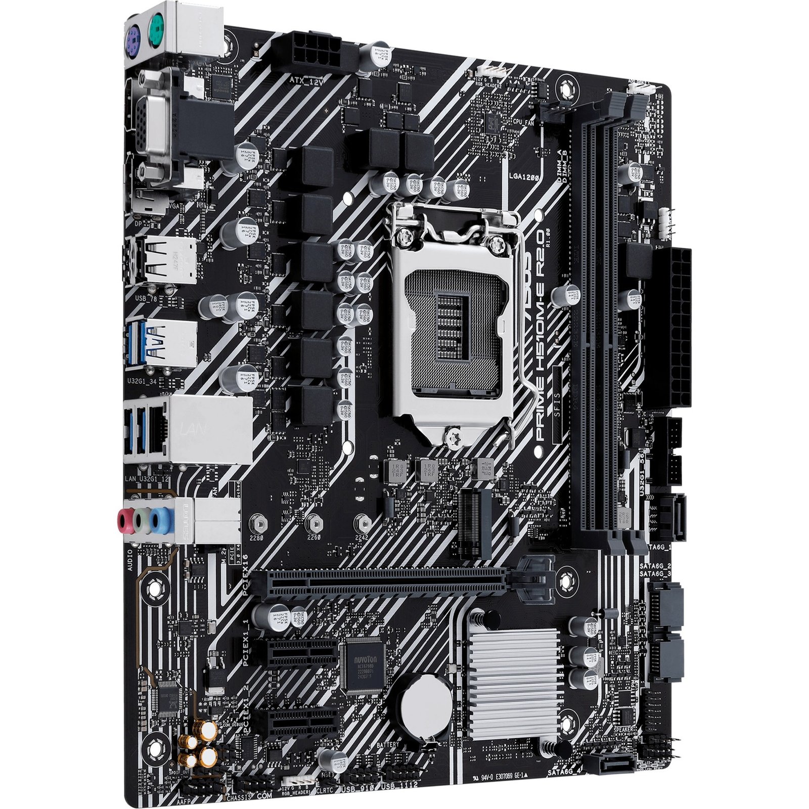 ASUS PRIME H510M-E R2.0 Negro - Imagen 3