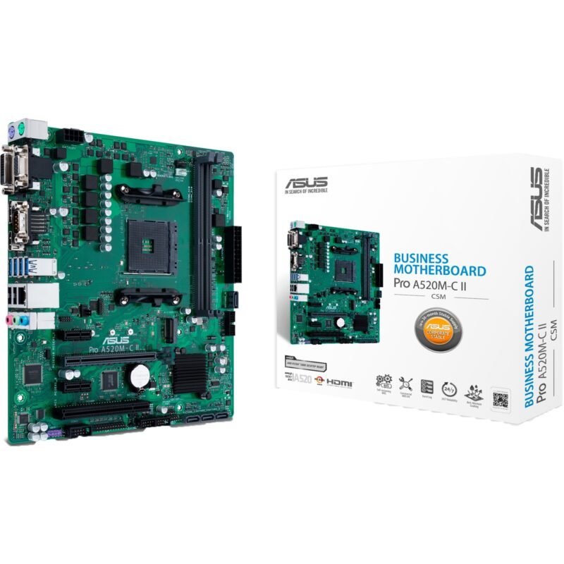 ASUS PRO A520M-C II/CSM Verde