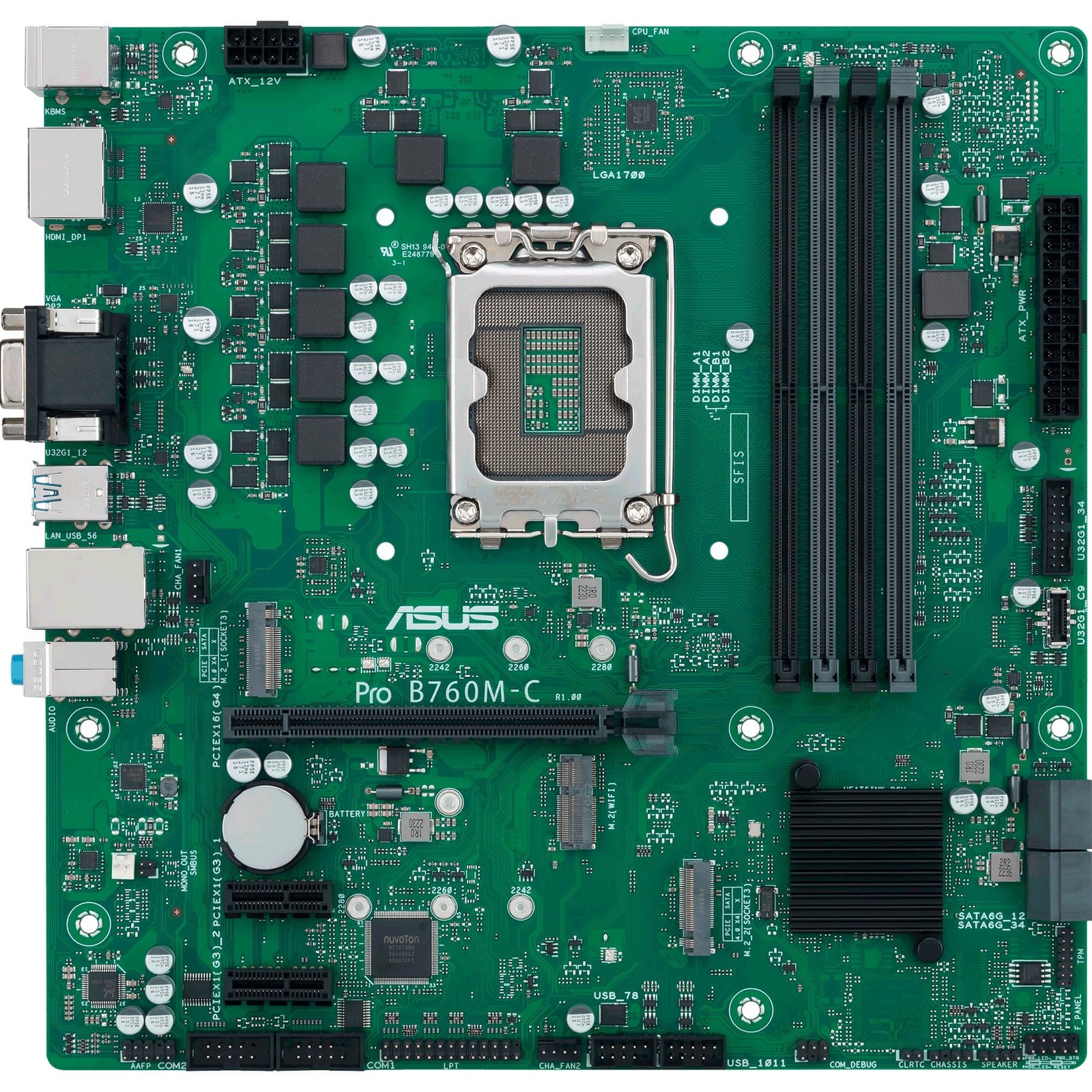 ASUS PRO B760M-C-CSM - Imagen 2