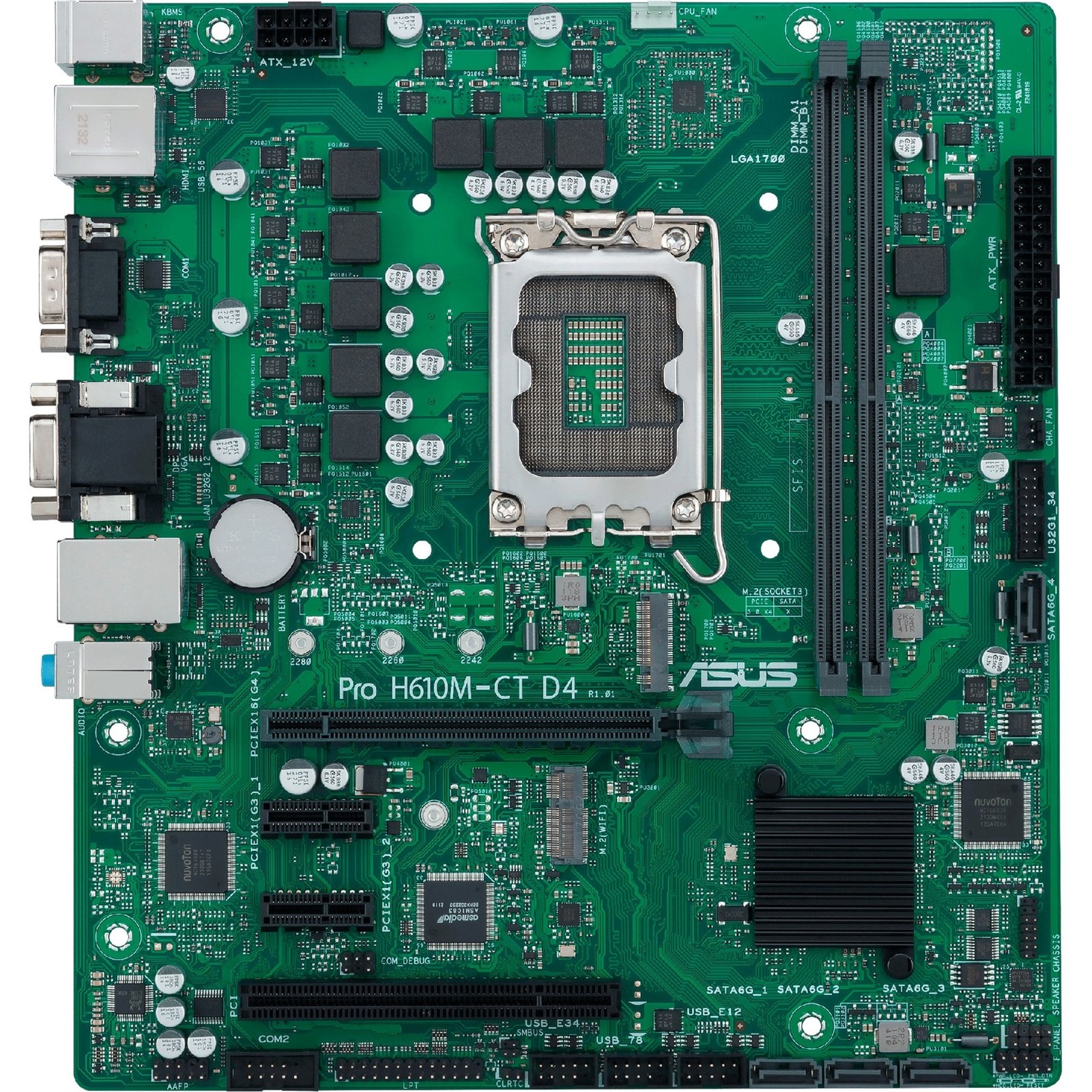 ASUS PRO H610M-CT D4-CSM - Imagen 2