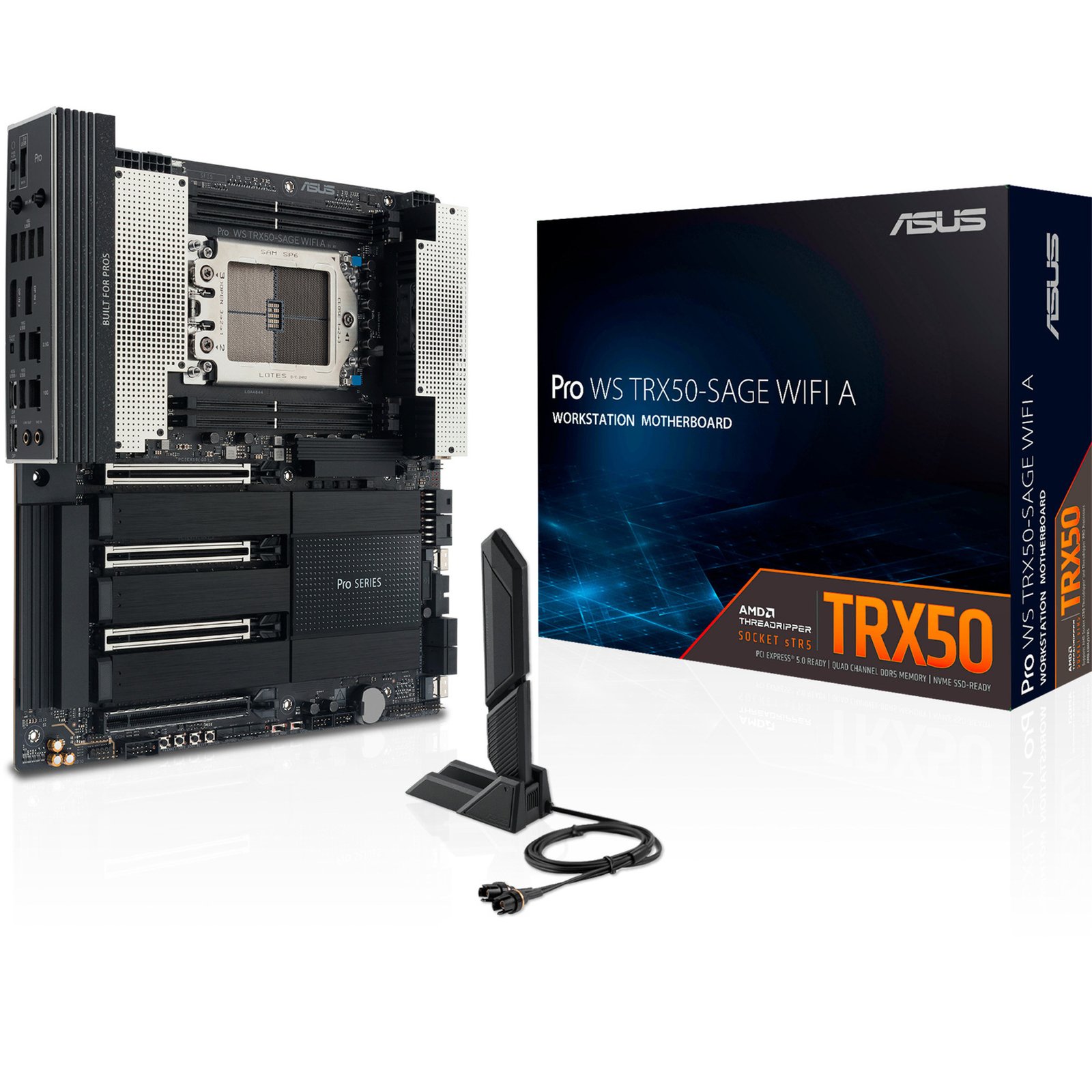ASUS PRO WS TRX50-SAGE WIFI A Negro