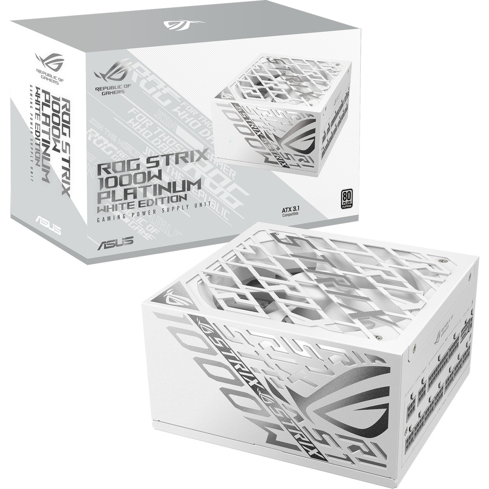 ASUS ROG-STRIX-1000P-GAMING-WHITE Blanco