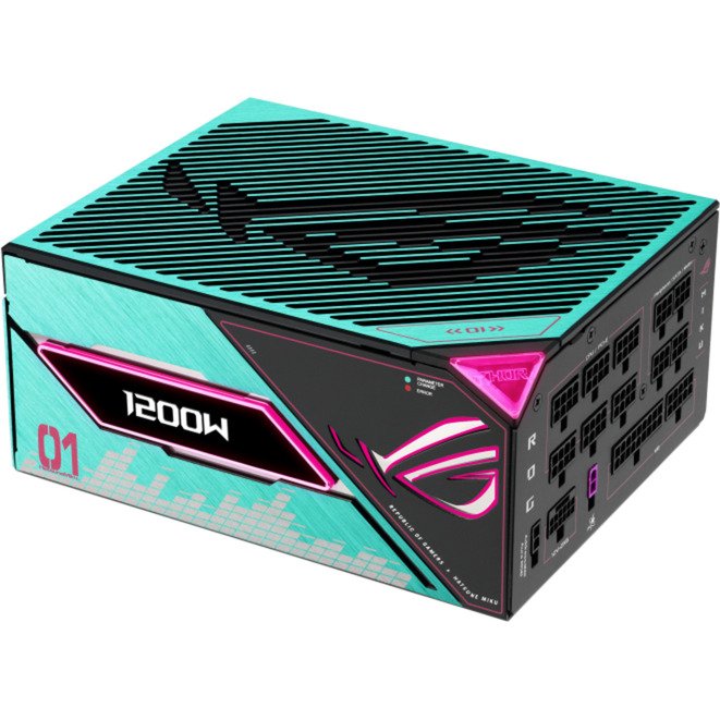 ASUS ROG Thor 1200W Platinum III Hatsune Miku Edition Negro - Imagen 2