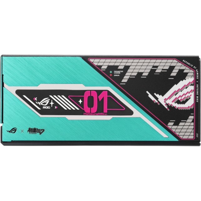ASUS ROG Thor 1200W Platinum III Hatsune Miku Edition Negro - Imagen 3