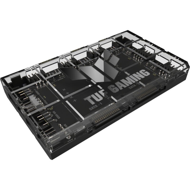 ASUS TUF Gaming ARGB PWM Lüfter Hub Negro