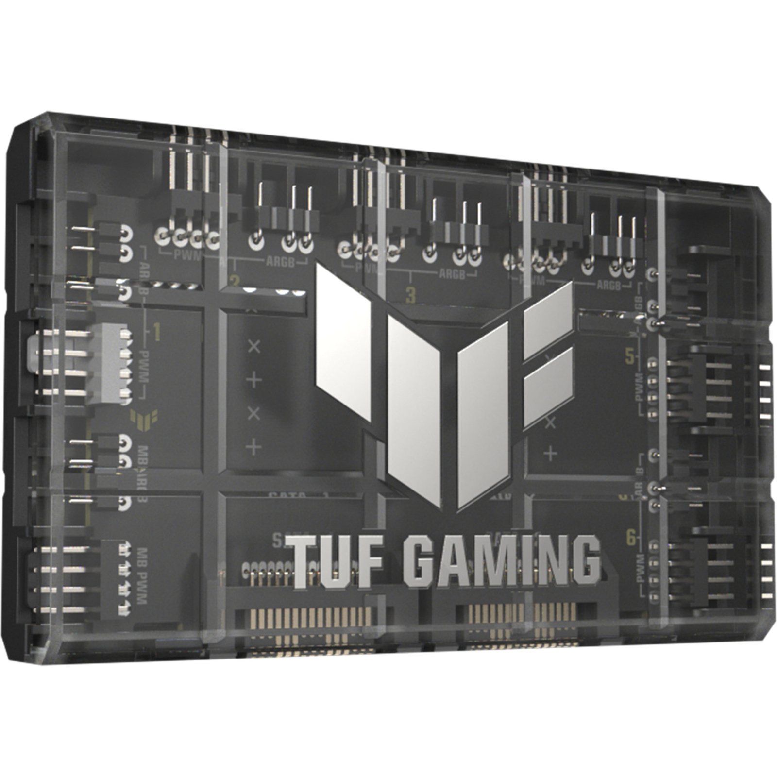 ASUS TUF Gaming ARGB PWM Lüfter Hub Negro - Imagen 3
