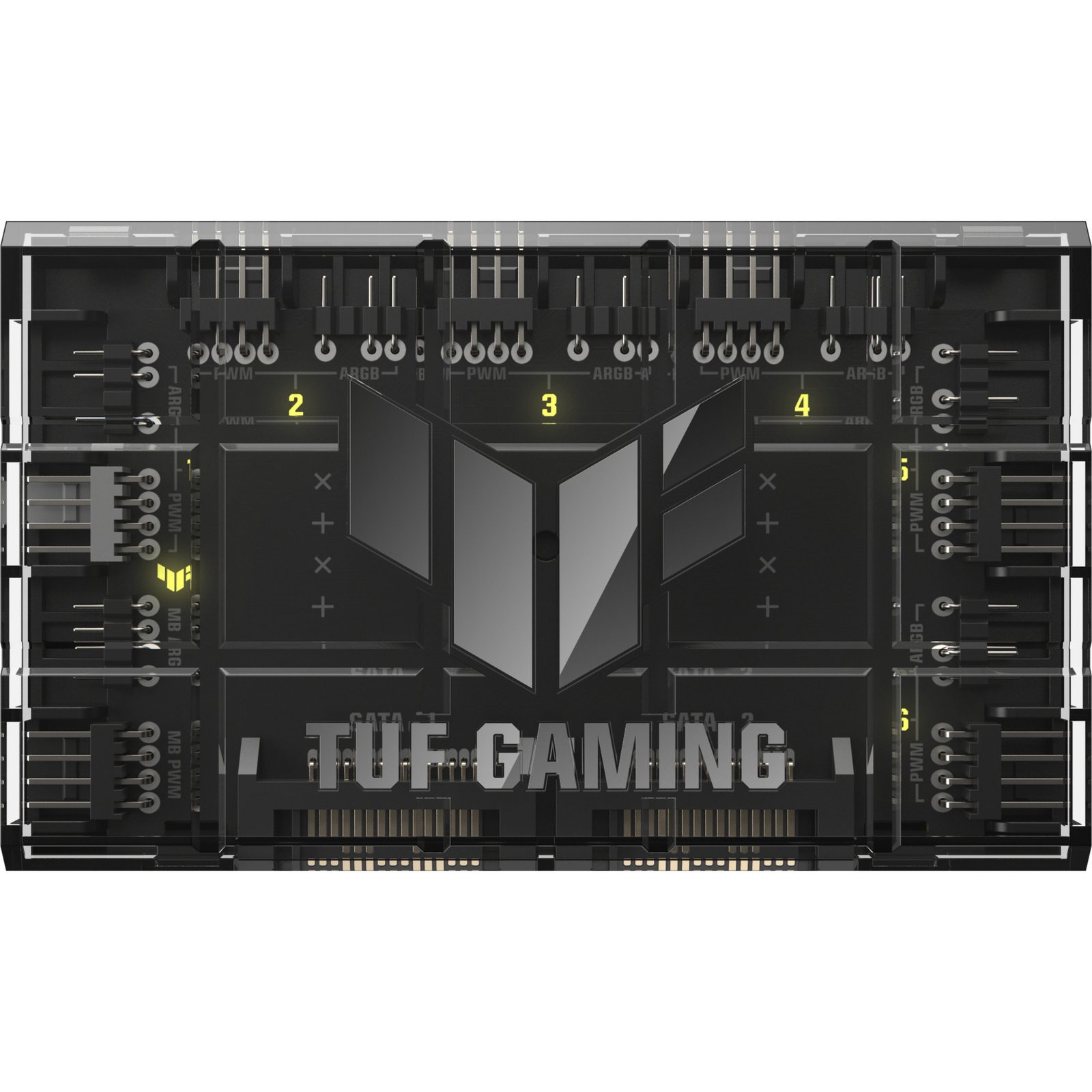 ASUS TUF Gaming ARGB PWM Lüfter Hub Negro - Imagen 5