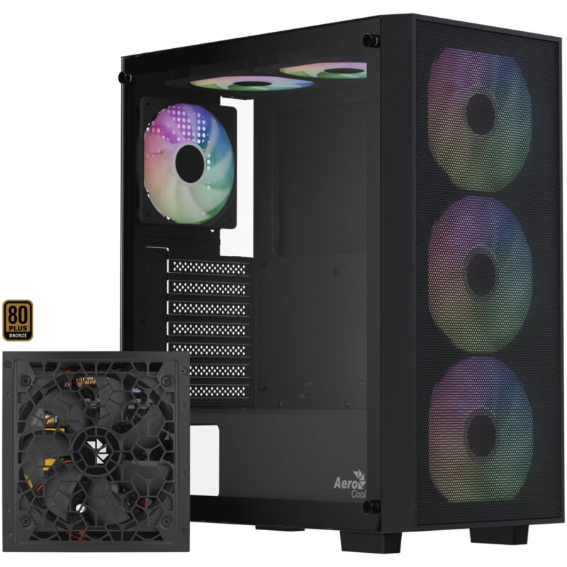 Aerocool B509A Flow-G-BK-v1 Negro