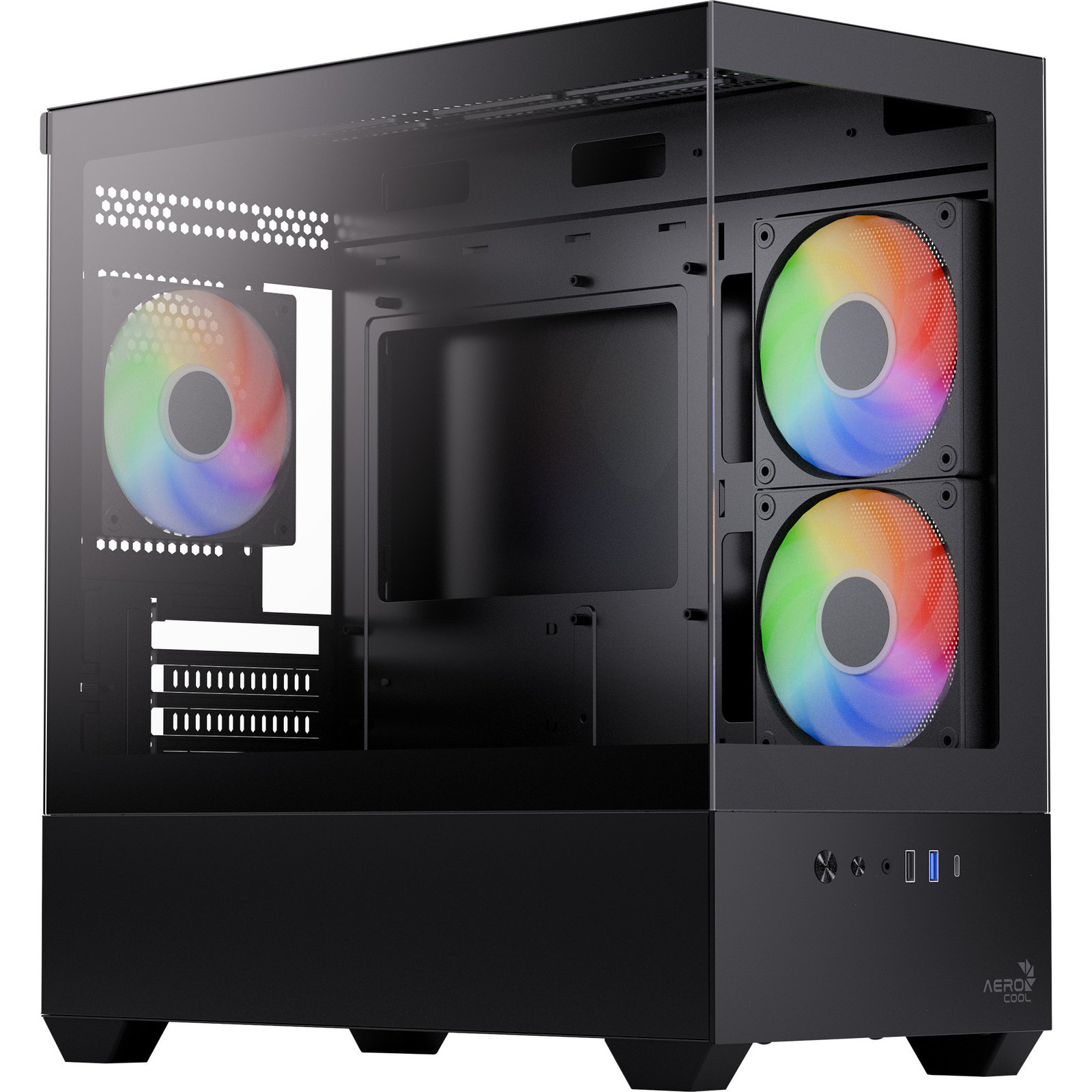 Aerocool P300D-G-BK-v1 Negro
