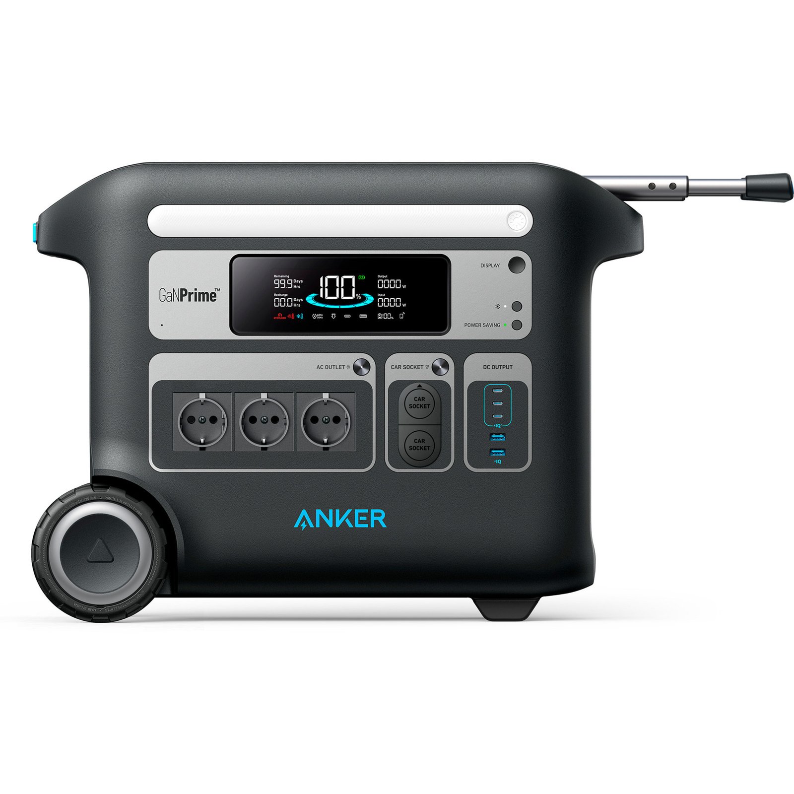 Anker SOLIX Tragbare estación de energía portátil F2000 Gris - Imagen 4