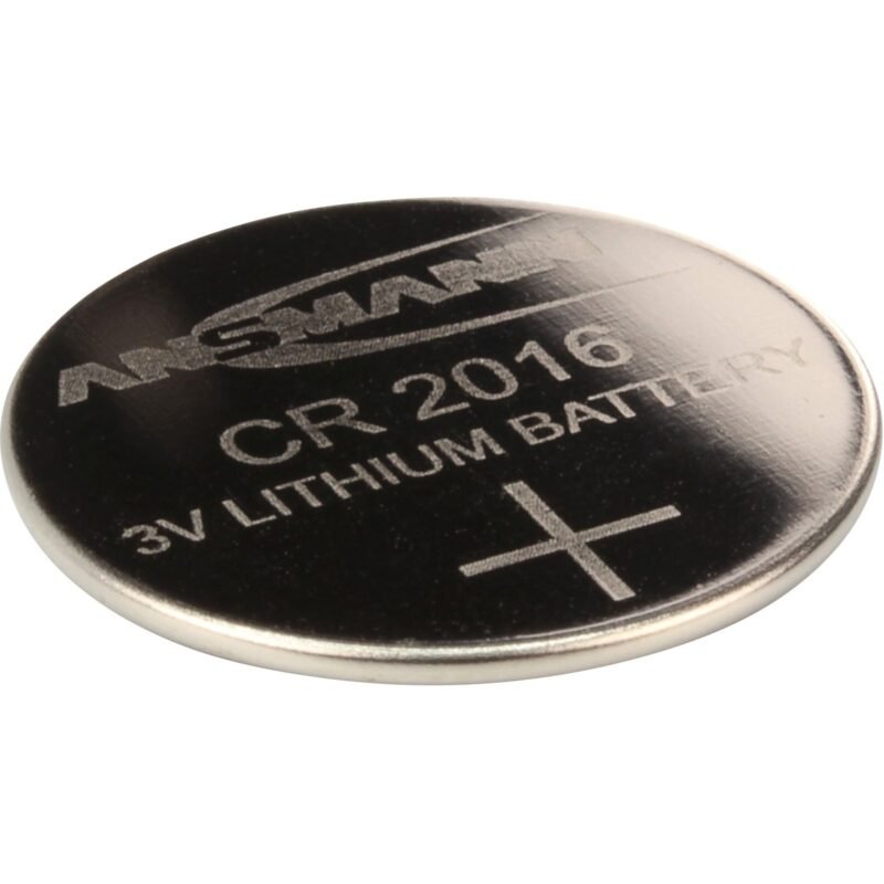 Ansmann Lithium Knopfzelle CR-2016 Plata