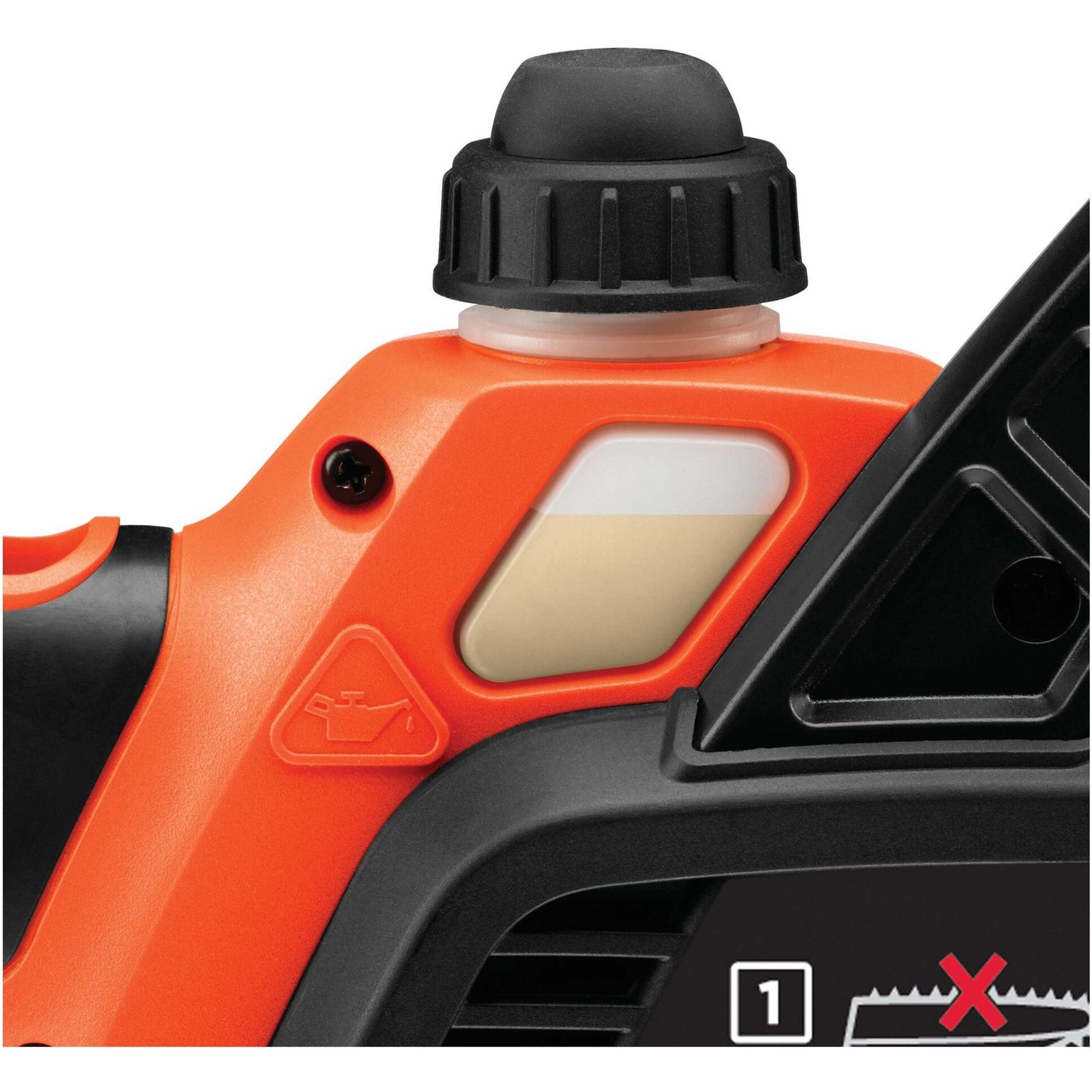BLACK+DECKER Akku-Kettensäge GKC1825LB Naranja - Imagen 2