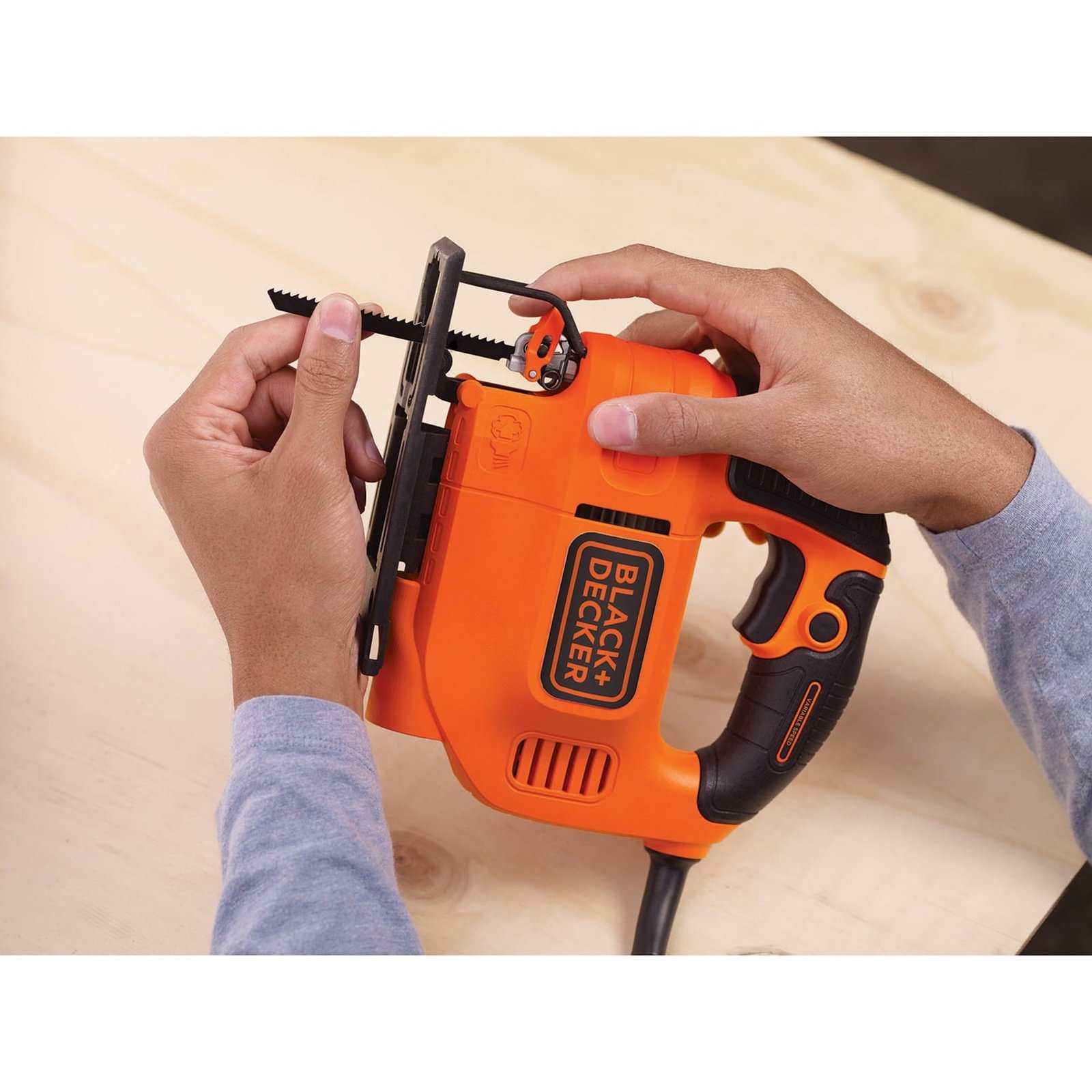 BLACK+DECKER Stichsäge KS701E Naranja - Imagen 2