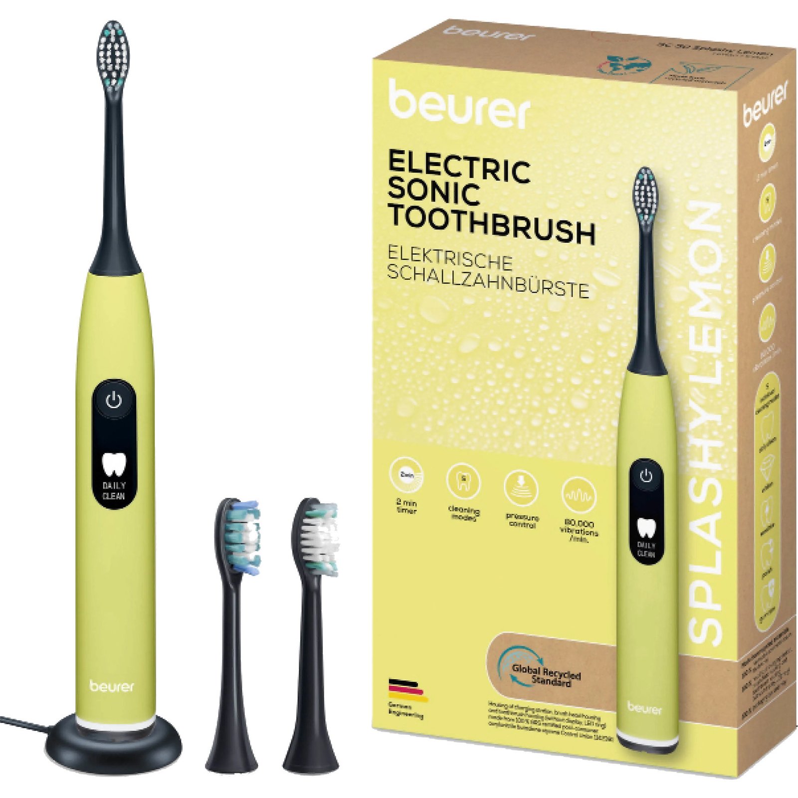 Beurer SC 50 Splashy Lemon Green Planet Amarillo